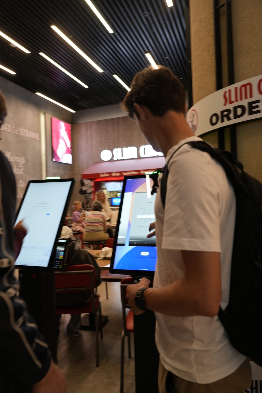 An ordering terminal running vanilla Android