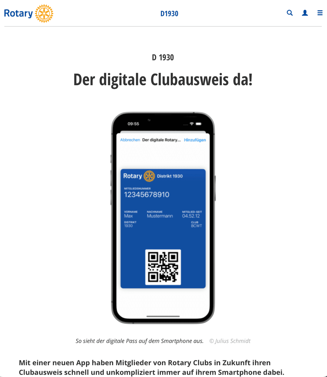 My App was featured on Rotarys blog and a magazine.